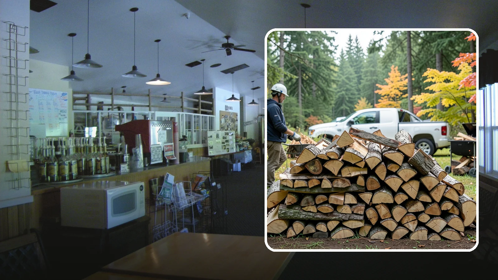 BBQ Cooking Wood in Black Diamond, King County, WA - Clean-burning cooking wood cut and dried specifically for low-and-slow barbecue.