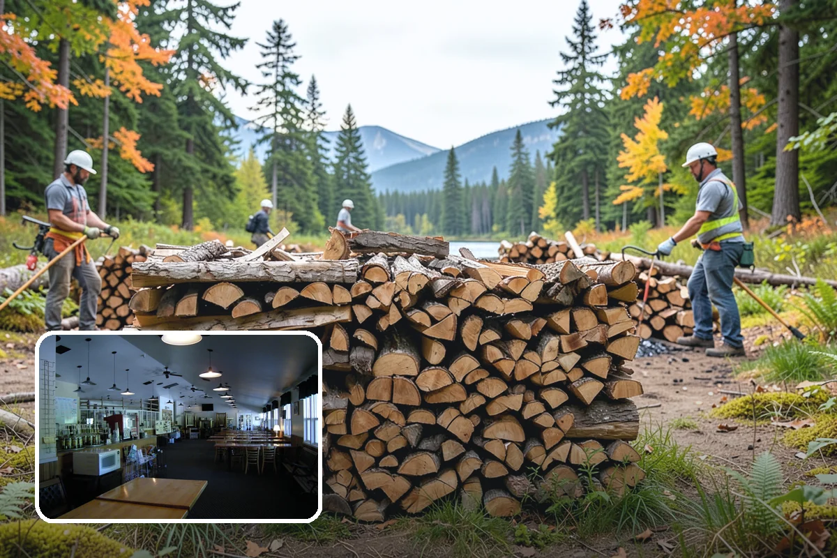 BBQ Cooking Wood in Black Diamond, King County, WA - Low moisture for clean, consistent smoke