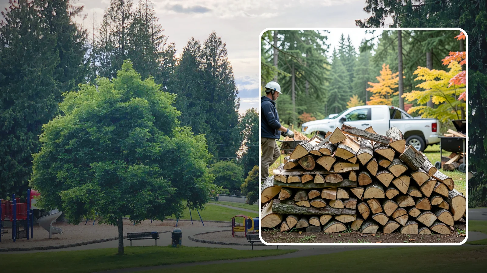 BBQ Cooking Wood in Bonney Lake, Pierce County, WA - Clean-burning cooking wood cut and dried specifically for low-and-slow barbecue.