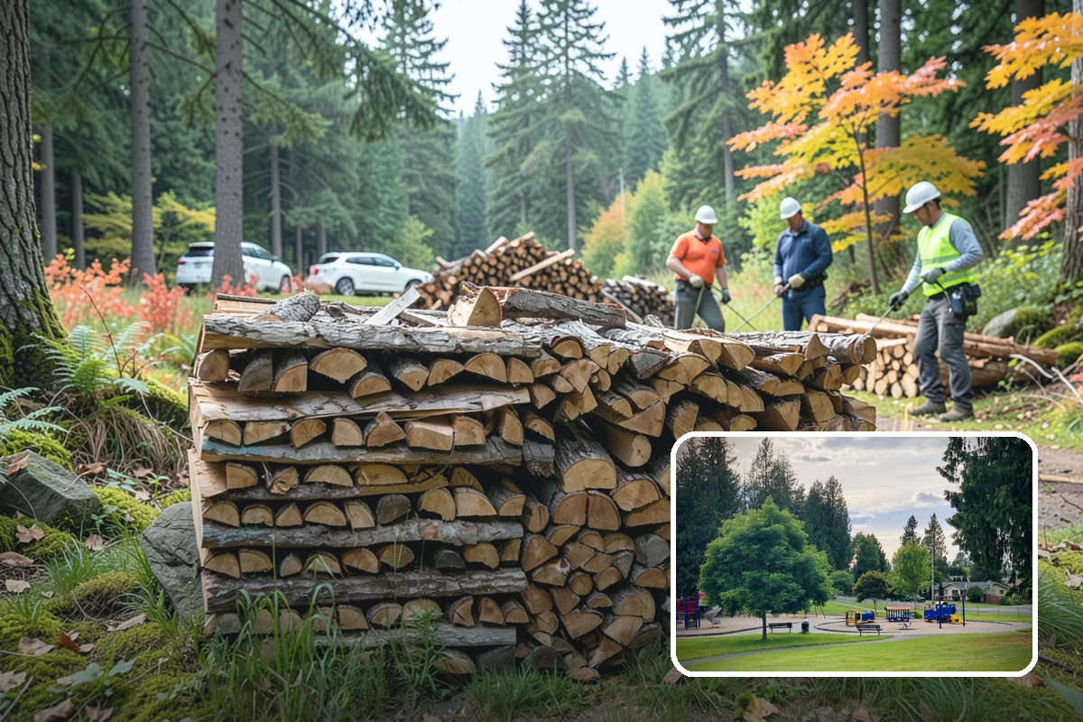 BBQ Cooking Wood in Bonney Lake, Pierce County, WA - Low moisture for clean, consistent smoke