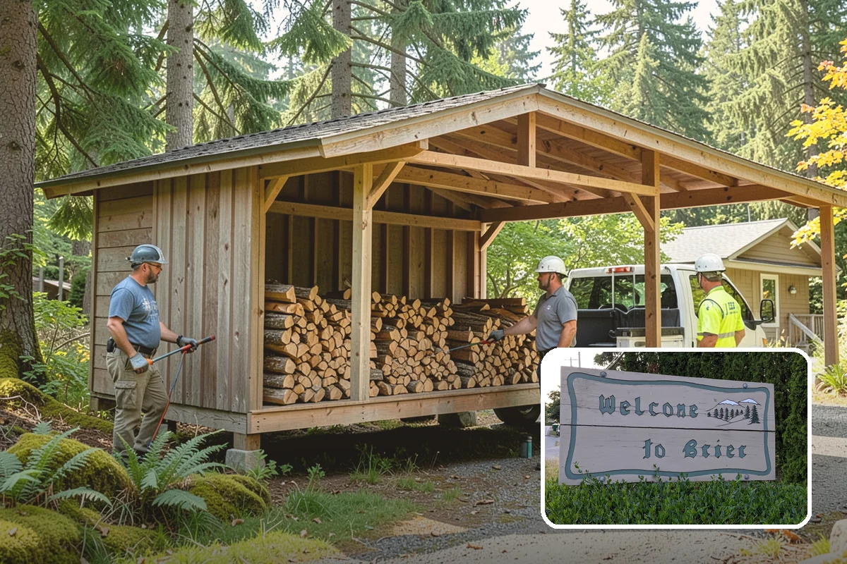 BBQ Cooking Wood in Brier, Snohomish County, WA - Low moisture for clean, consistent smoke