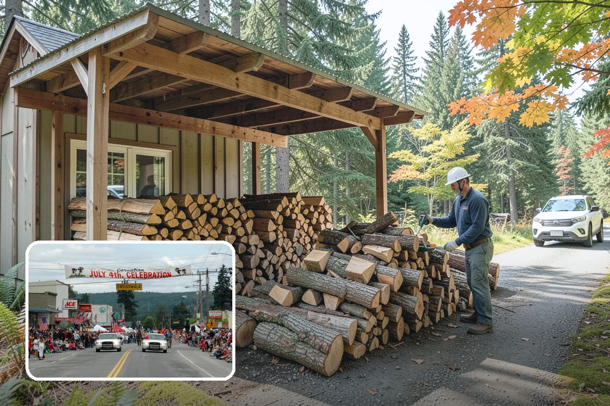 BBQ Cooking Wood in Carnation, King County, WA - Low moisture for clean, consistent smoke