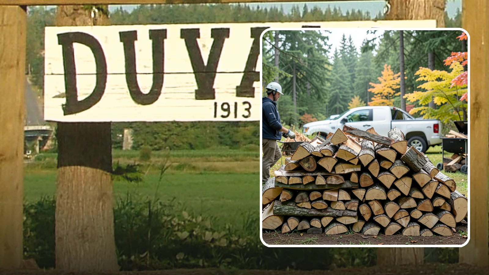 BBQ Cooking Wood in Duvall, King County, WA - Clean-burning cooking wood cut and dried specifically for low-and-slow barbecue.