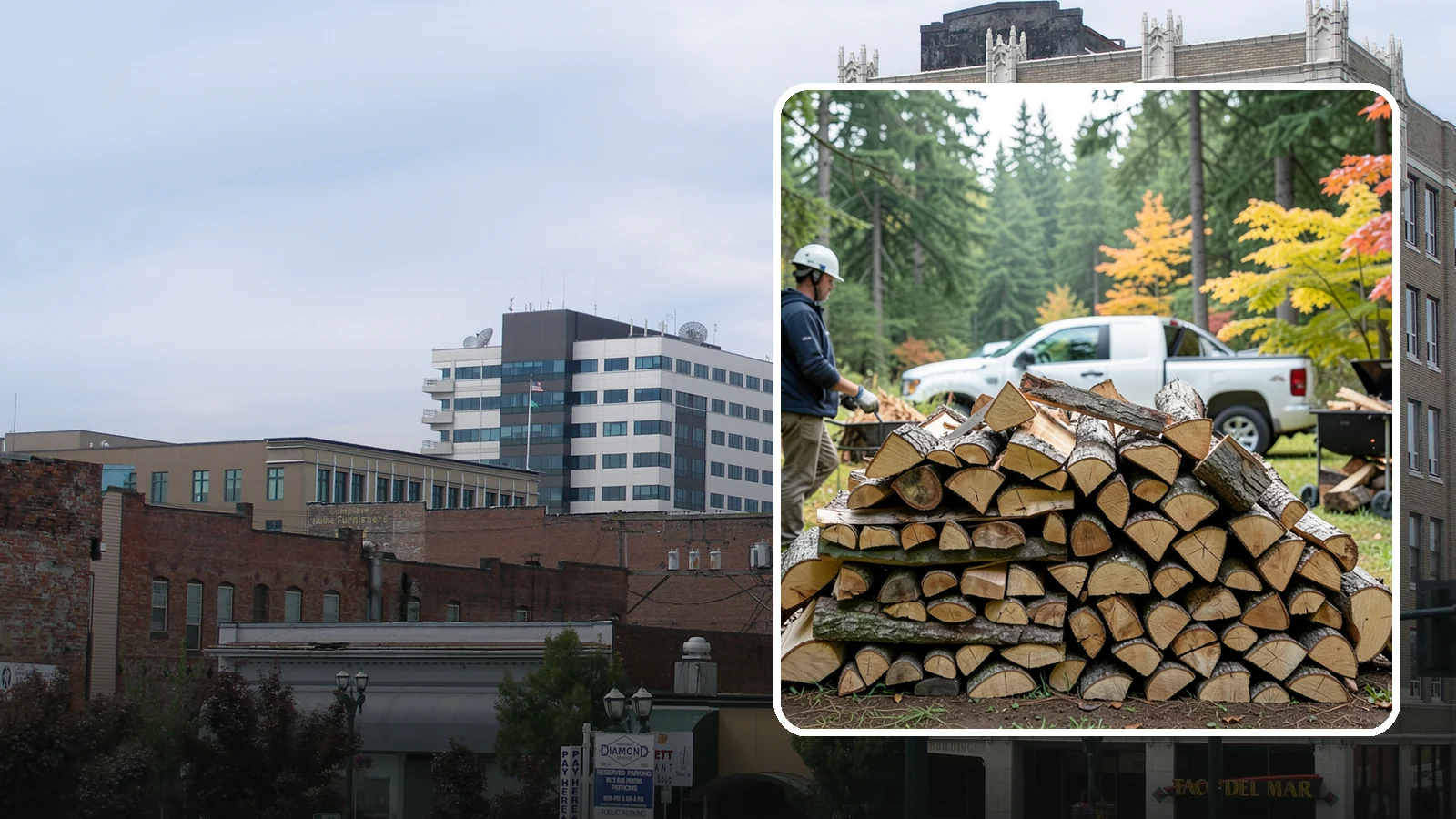 BBQ Cooking Wood in Everett, Snohomish County, WA - Clean-burning cooking wood cut and dried specifically for low-and-slow barbecue.