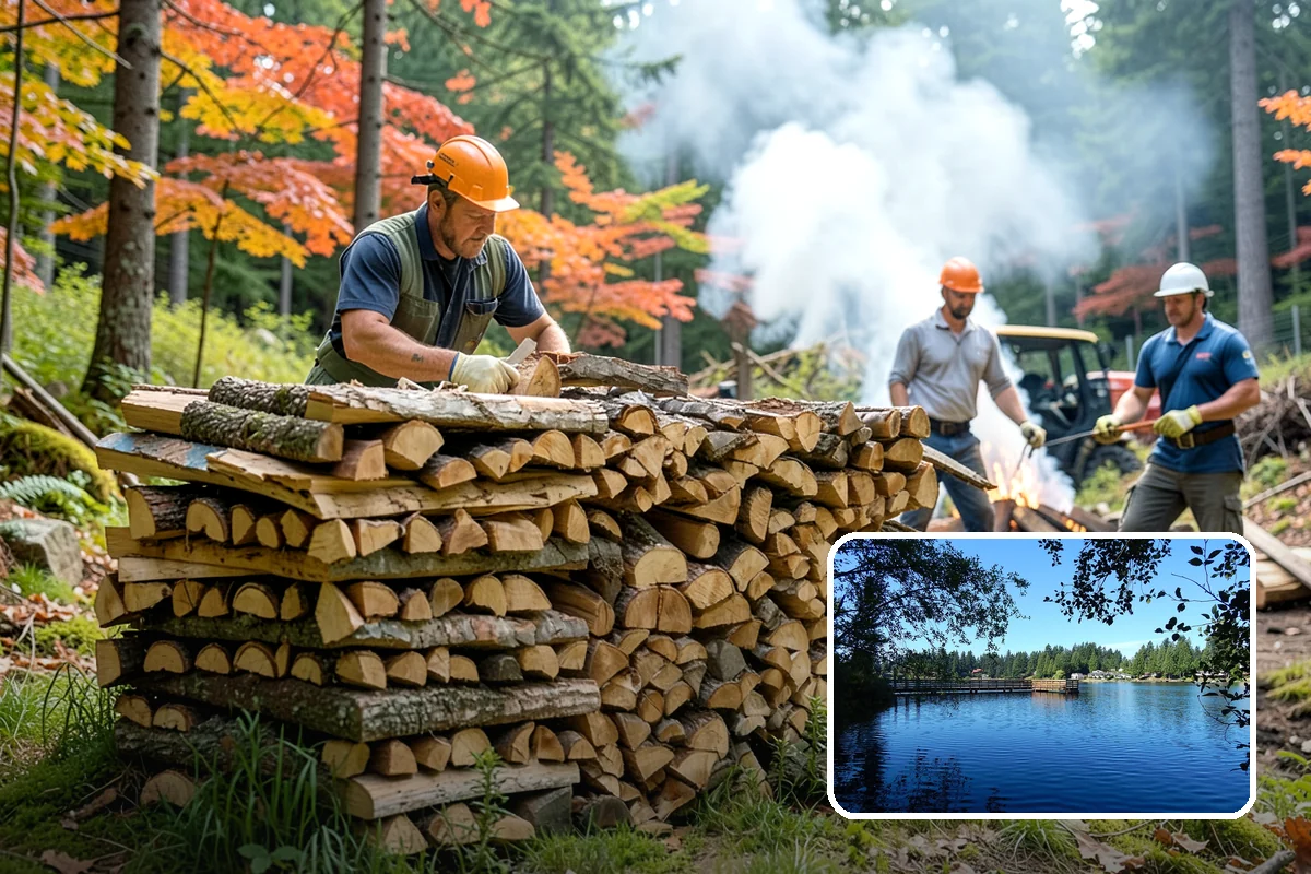 BBQ Cooking Wood in Federal Way, King County, WA - Low moisture for clean, consistent smoke