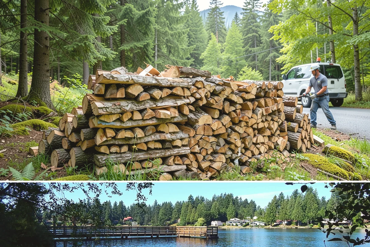 BBQ Cooking Wood in Federal Way, King County, WA - BBQ cooking wood moves fastest through the spring and summer grilling season across the Northwest.