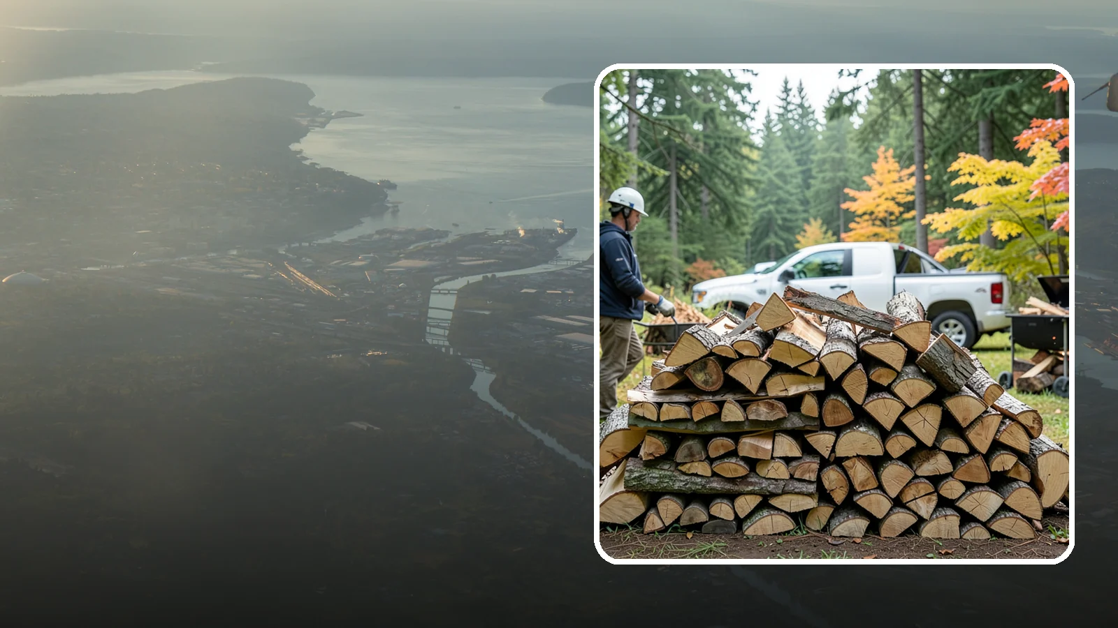 BBQ Cooking Wood in Fife, Pierce County, WA - Clean-burning cooking wood cut and dried specifically for low-and-slow barbecue.