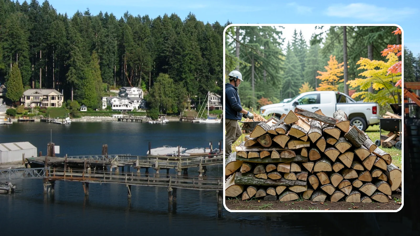 BBQ Cooking Wood in Gig Harbor, Pierce County, WA - Clean-burning cooking wood cut and dried specifically for low-and-slow barbecue.