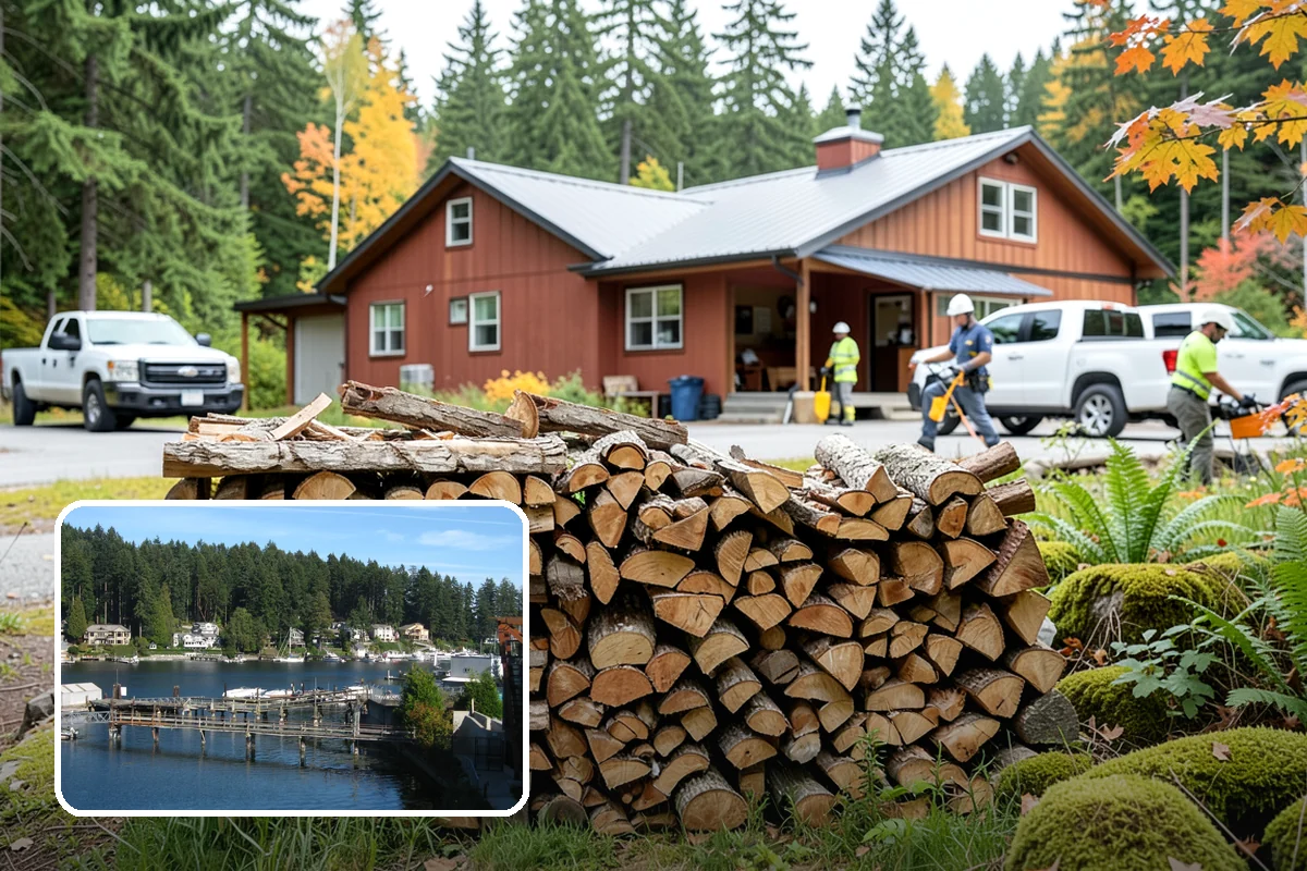 BBQ Cooking Wood in Gig Harbor, Pierce County, WA - Low moisture for clean, consistent smoke