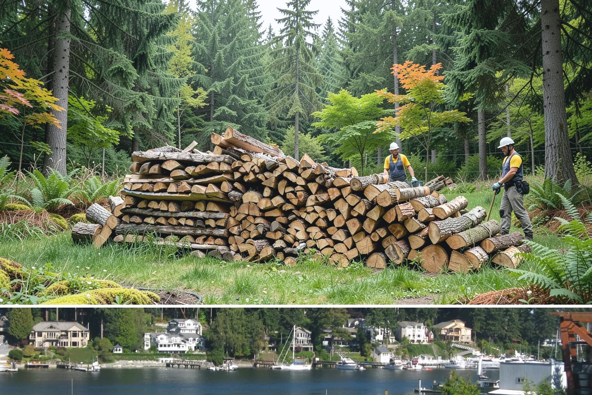 BBQ Cooking Wood in Gig Harbor, Pierce County, WA - BBQ cooking wood moves fastest through the spring and summer grilling season across the Northwest.