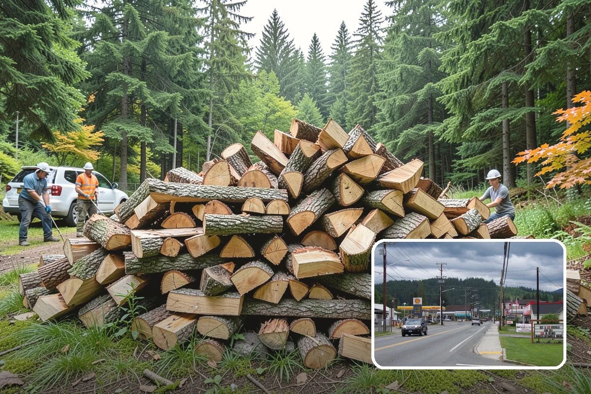 BBQ Cooking Wood in Granite Falls, Snohomish County, WA - Low moisture for clean, consistent smoke