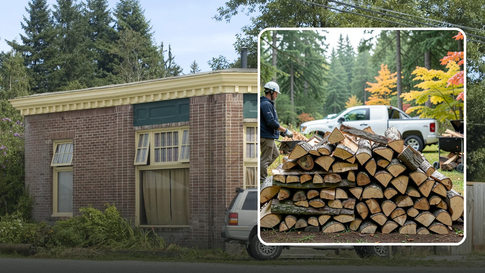 BBQ Cooking Wood in Hamilton, Skagit County, WA - Clean-burning cooking wood cut and dried specifically for low-and-slow barbecue.