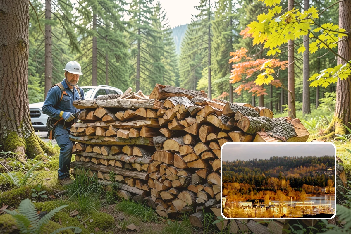 BBQ Cooking Wood in Kenmore, King County, WA - Low moisture for clean, consistent smoke