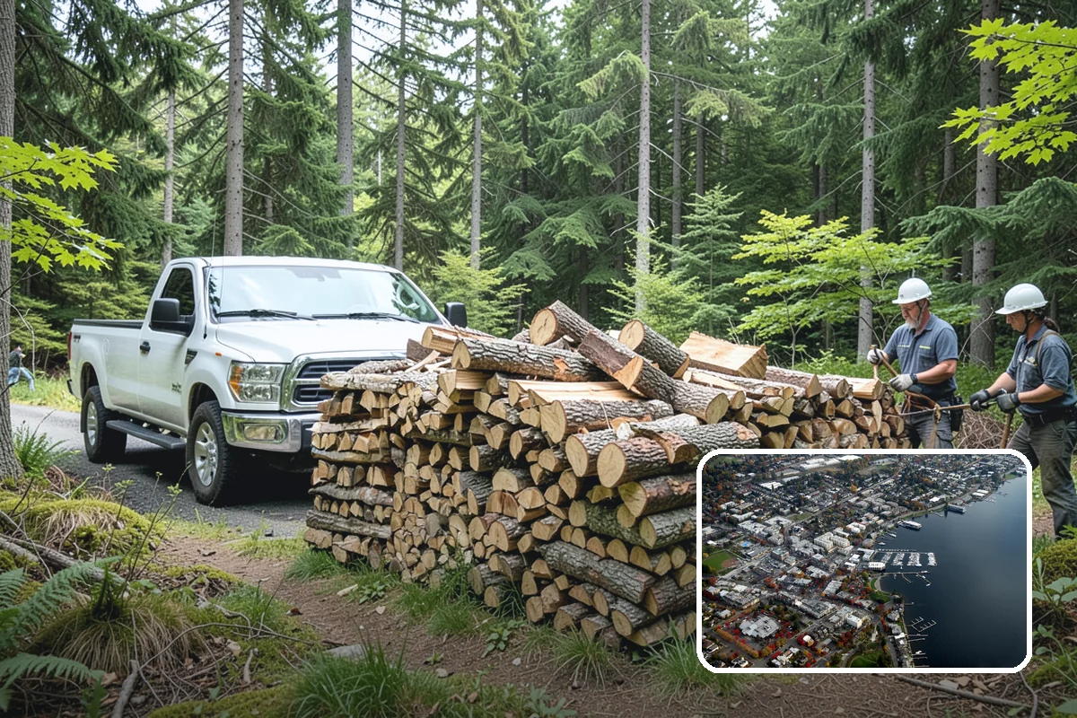 BBQ Cooking Wood in Kirkland, King County, WA - Low moisture for clean, consistent smoke