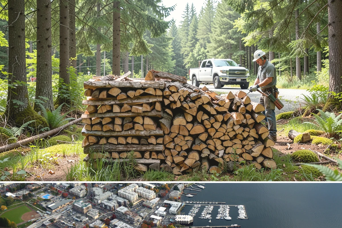 BBQ Cooking Wood in Kirkland, King County, WA - BBQ cooking wood moves fastest through the spring and summer grilling season across the Northwest.