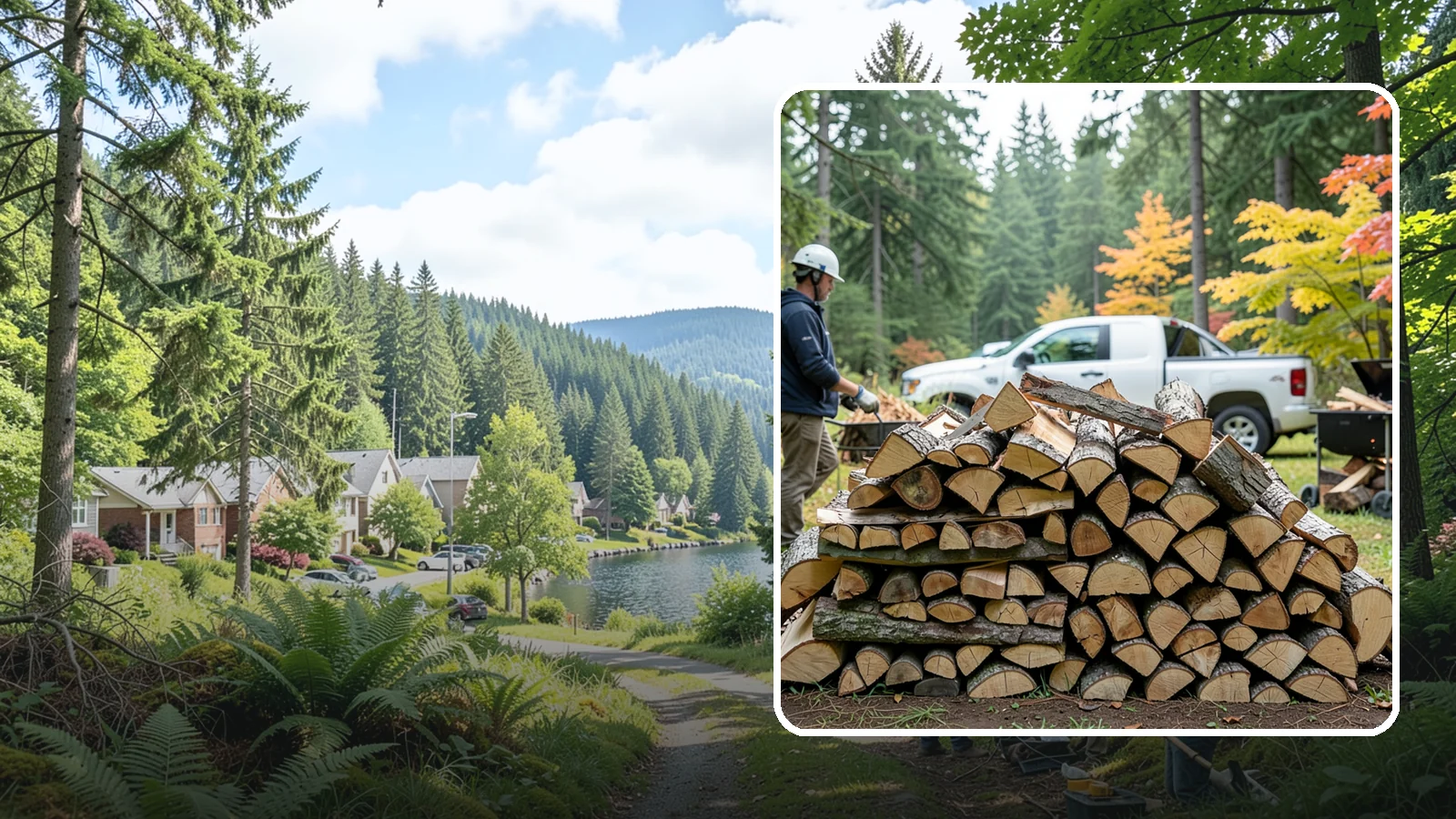 BBQ Cooking Wood in Lake Forest Park, King County, WA - Clean-burning cooking wood cut and dried specifically for low-and-slow barbecue.