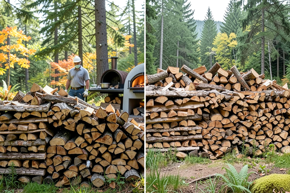 BBQ Cooking Wood in Lake Forest Park, King County, WA - Choose your cooking-wood quantity