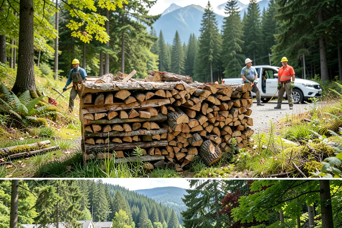 BBQ Cooking Wood in Lake Forest Park, King County, WA - BBQ cooking wood moves fastest through the spring and summer grilling season across the Northwest.