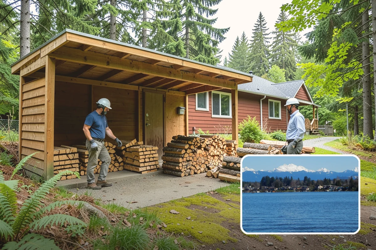BBQ Cooking Wood in Lake Stevens, Snohomish County, WA - Low moisture for clean, consistent smoke