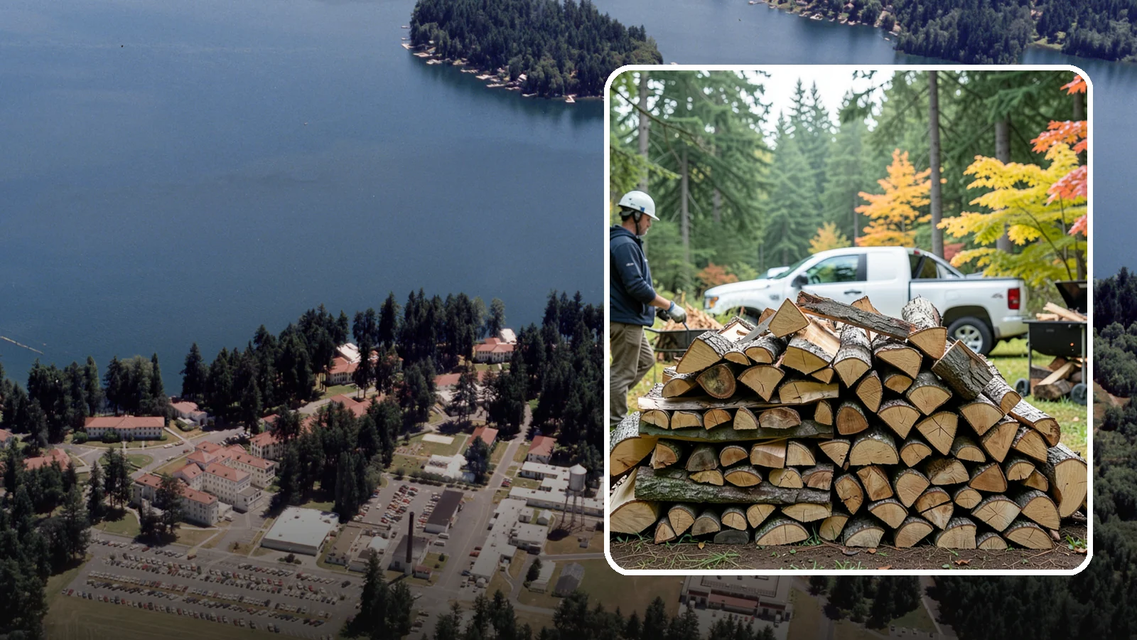 BBQ Cooking Wood in Lakewood, Pierce County, WA - Clean-burning cooking wood cut and dried specifically for low-and-slow barbecue.