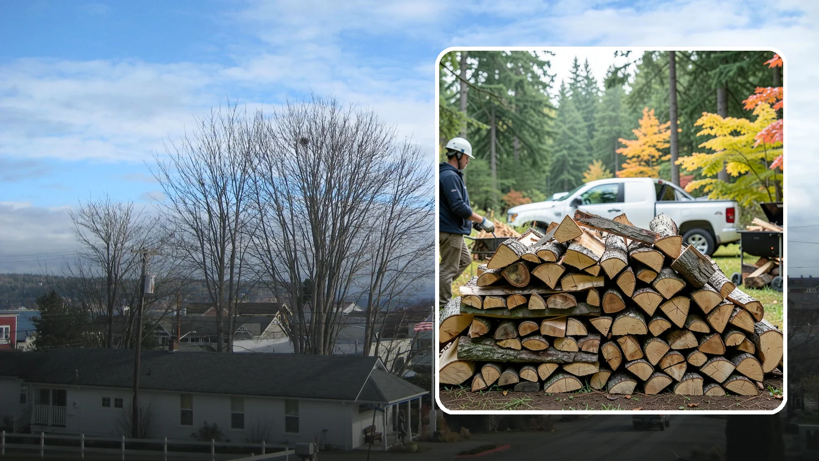 BBQ Cooking Wood in Langley, Island County, WA - Clean-burning cooking wood cut and dried specifically for low-and-slow barbecue.