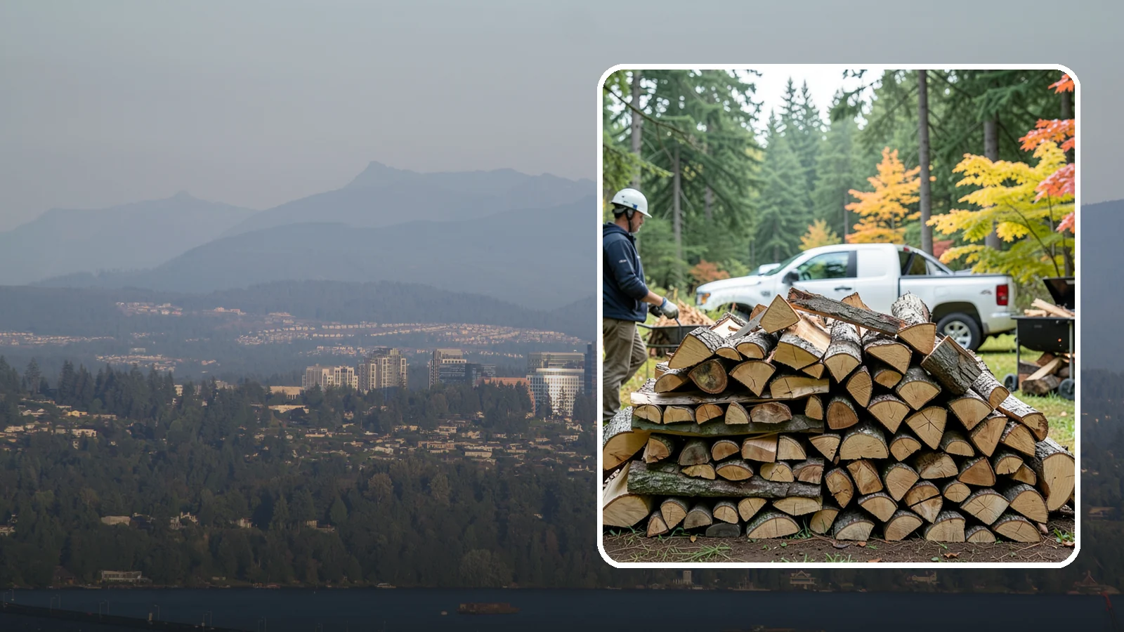 BBQ Cooking Wood in Medina, King County, WA - Clean-burning cooking wood cut and dried specifically for low-and-slow barbecue.