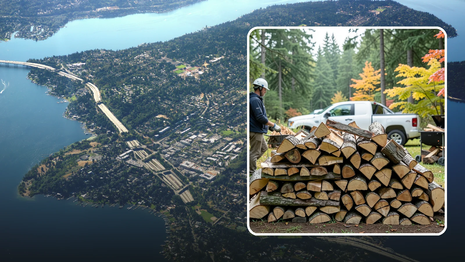 BBQ Cooking Wood in Mercer Island, King County, WA - Clean-burning cooking wood cut and dried specifically for low-and-slow barbecue.