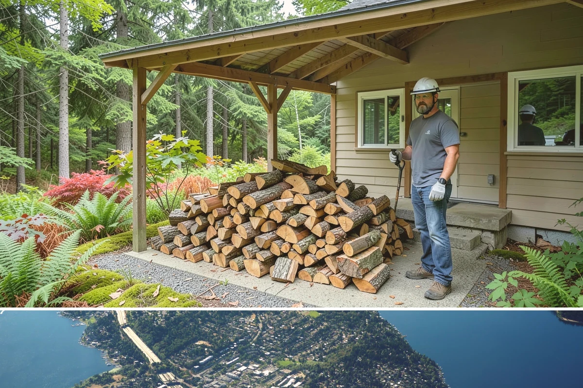 BBQ Cooking Wood in Mercer Island, King County, WA - BBQ cooking wood moves fastest through the spring and summer grilling season across the Northwest.