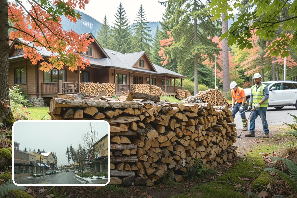 BBQ Cooking Wood in Mill Creek, Snohomish County, WA - Low moisture for clean, consistent smoke