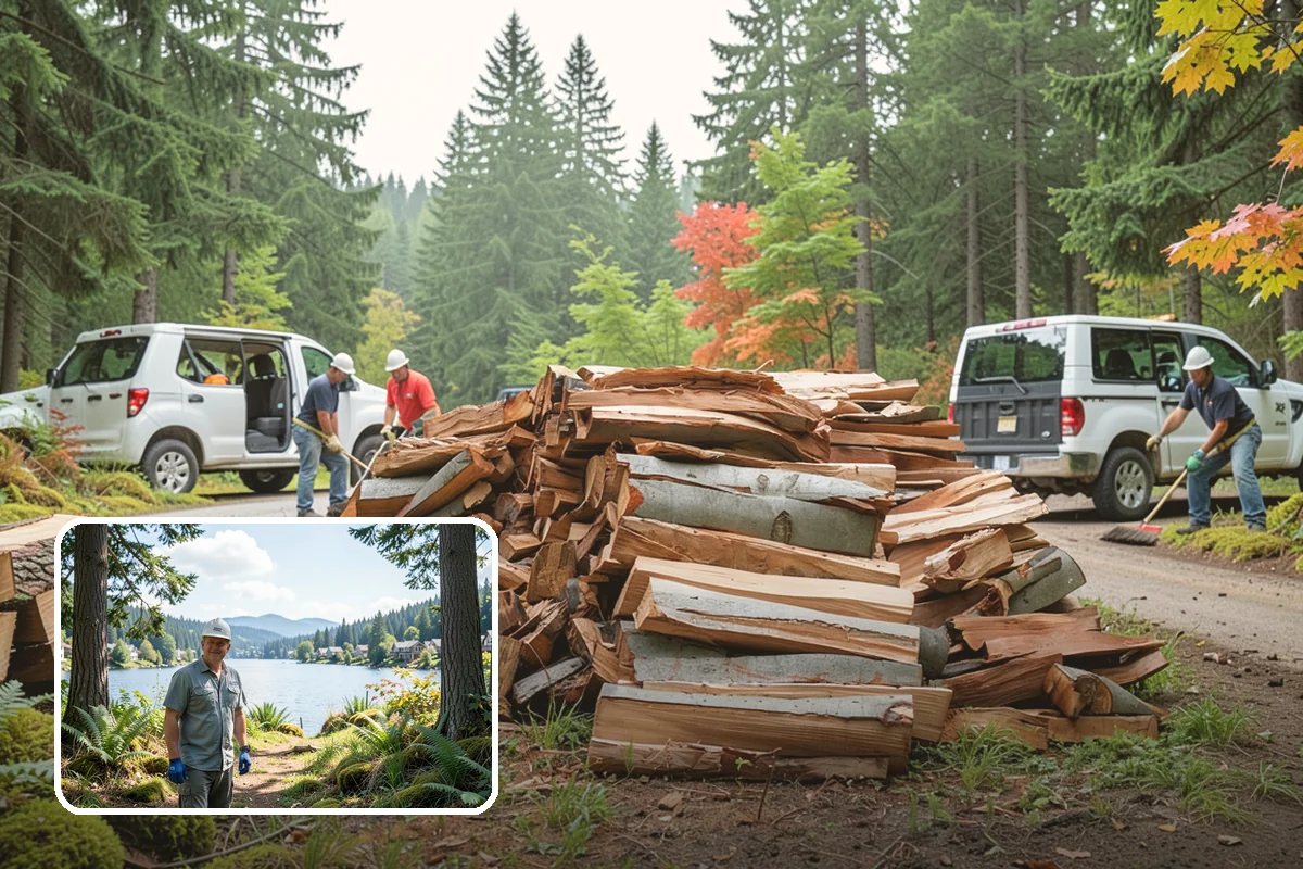 BBQ Cooking Wood in Milton, King County, WA - Low moisture for clean, consistent smoke