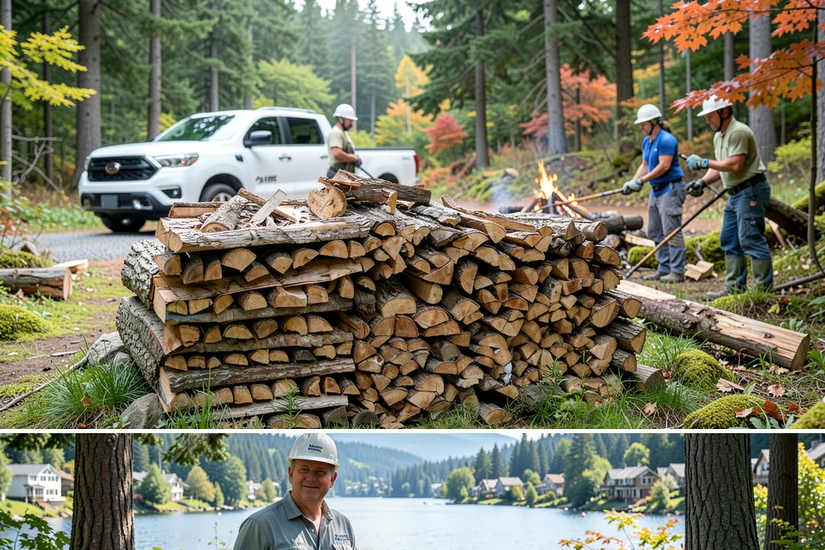 BBQ Cooking Wood in Milton, King County, WA - BBQ cooking wood moves fastest through the spring and summer grilling season across the Northwest.