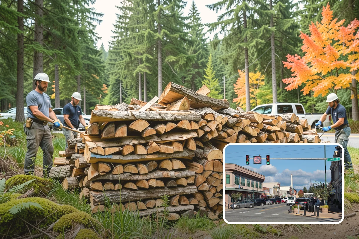 BBQ Cooking Wood in Monroe, Snohomish County, WA - Low moisture for clean, consistent smoke