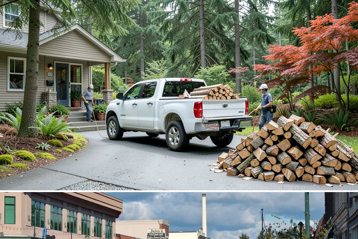BBQ Cooking Wood in Monroe, Snohomish County, WA - BBQ cooking wood moves fastest through the spring and summer grilling season across the Northwest.