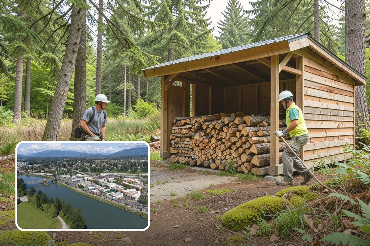 BBQ Cooking Wood in Mount Vernon, Skagit County, WA - Low moisture for clean, consistent smoke