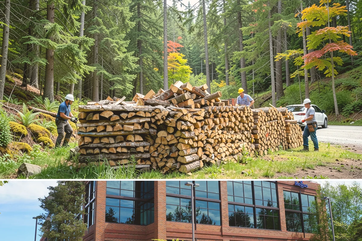 BBQ Cooking Wood in Mountlake Terrace, Snohomish County, WA - BBQ cooking wood moves fastest through the spring and summer grilling season across the Northwest.