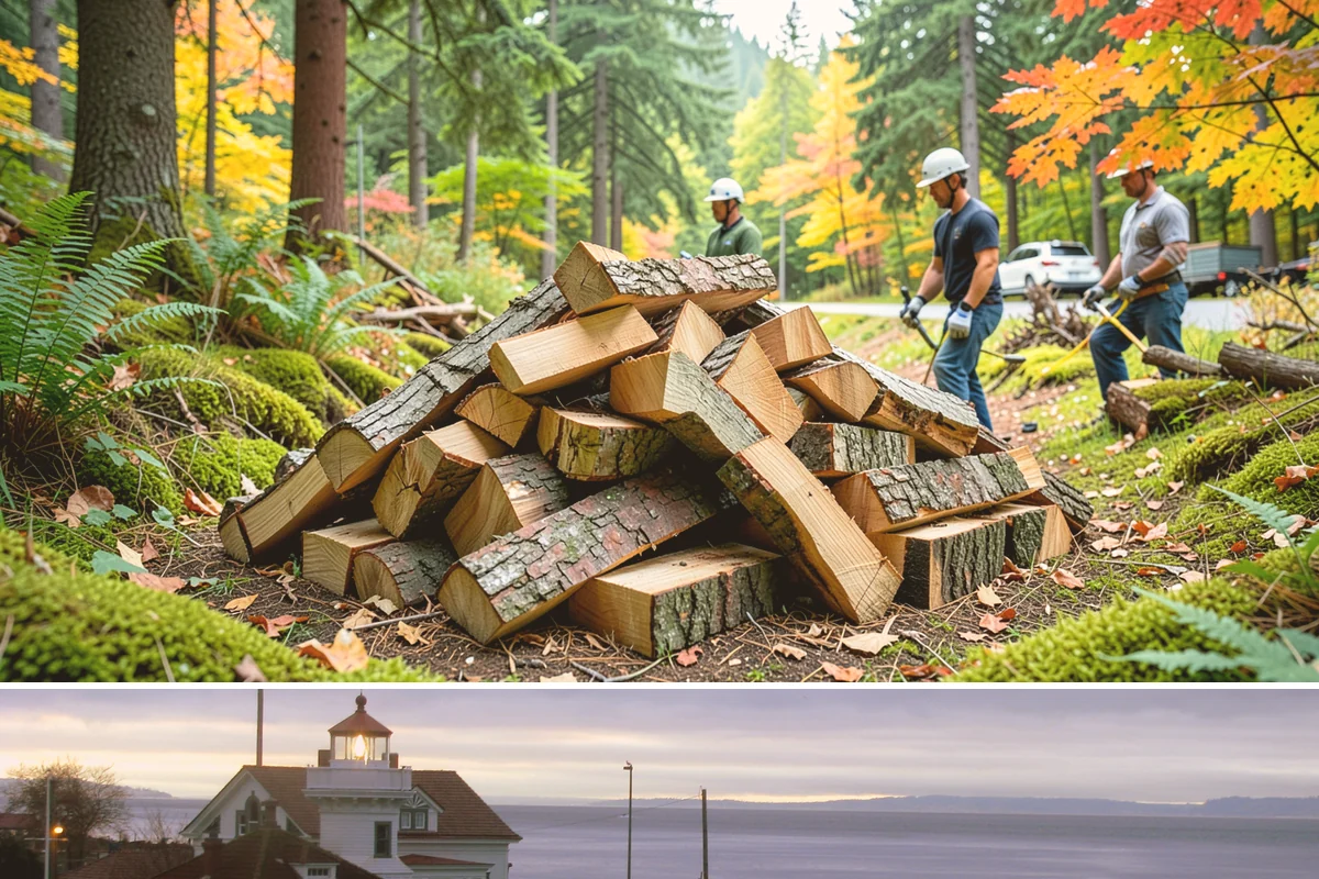 BBQ Cooking Wood in Mukilteo, Snohomish County, WA - BBQ cooking wood moves fastest through the spring and summer grilling season across the Northwest.
