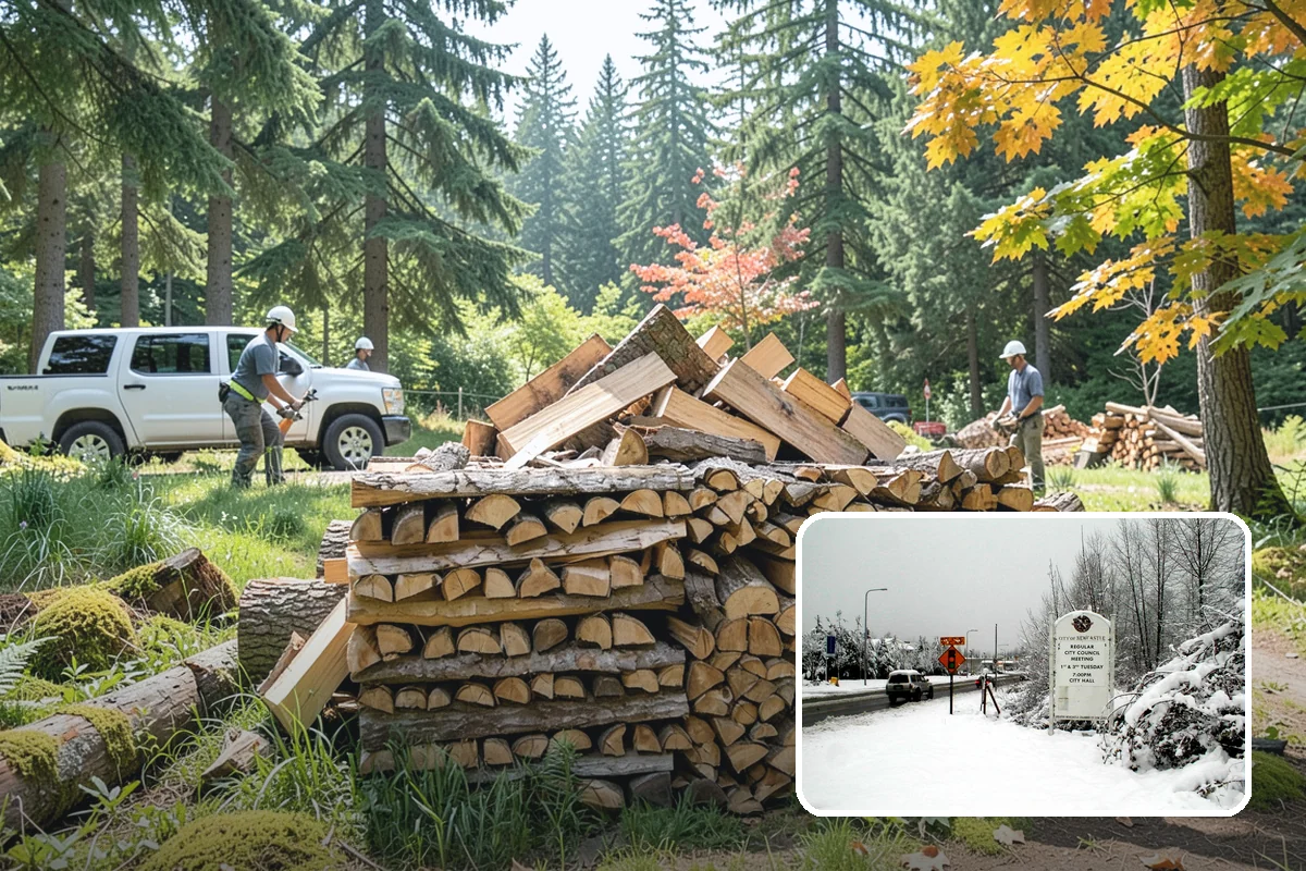 BBQ Cooking Wood in Newcastle, King County, WA - Low moisture for clean, consistent smoke