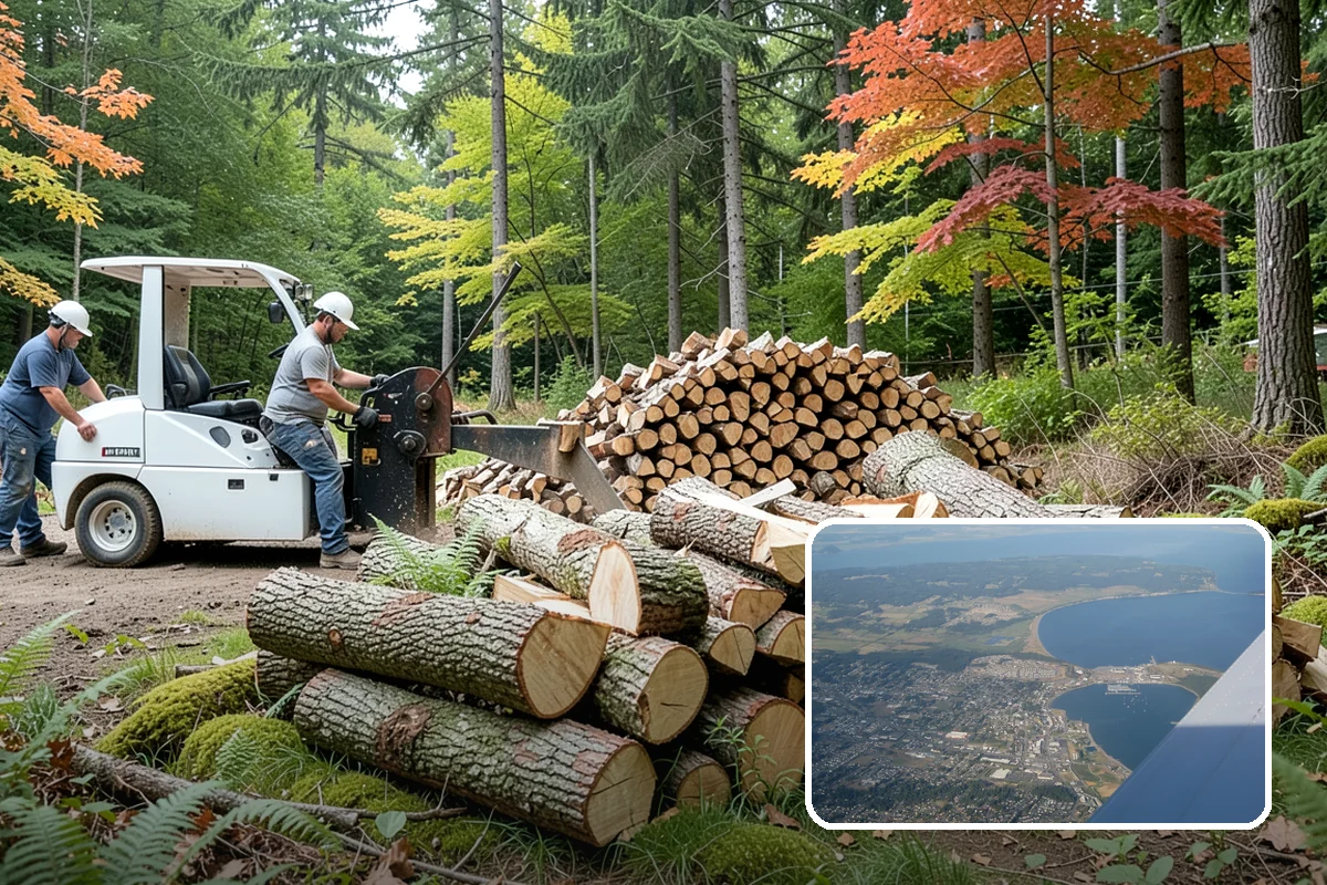 BBQ Cooking Wood in Oak Harbor, Island County, WA - Low moisture for clean, consistent smoke