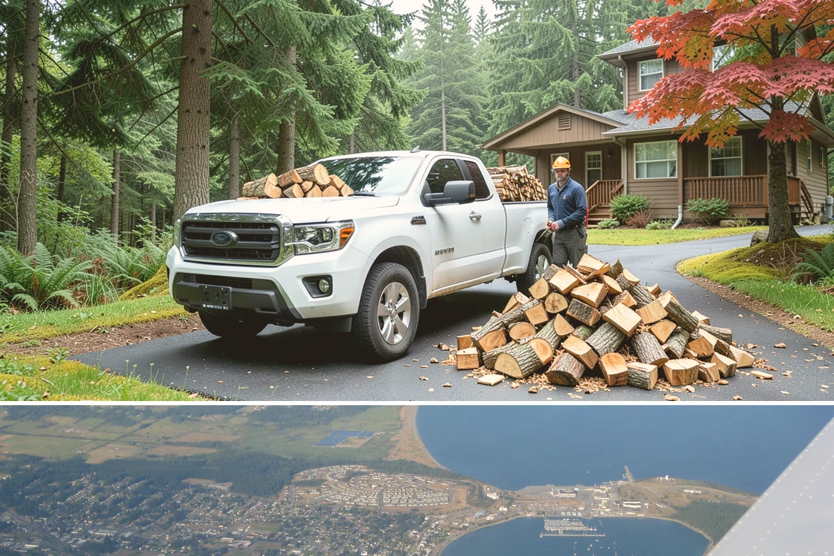 BBQ Cooking Wood in Oak Harbor, Island County, WA - BBQ cooking wood moves fastest through the spring and summer grilling season across the Northwest.