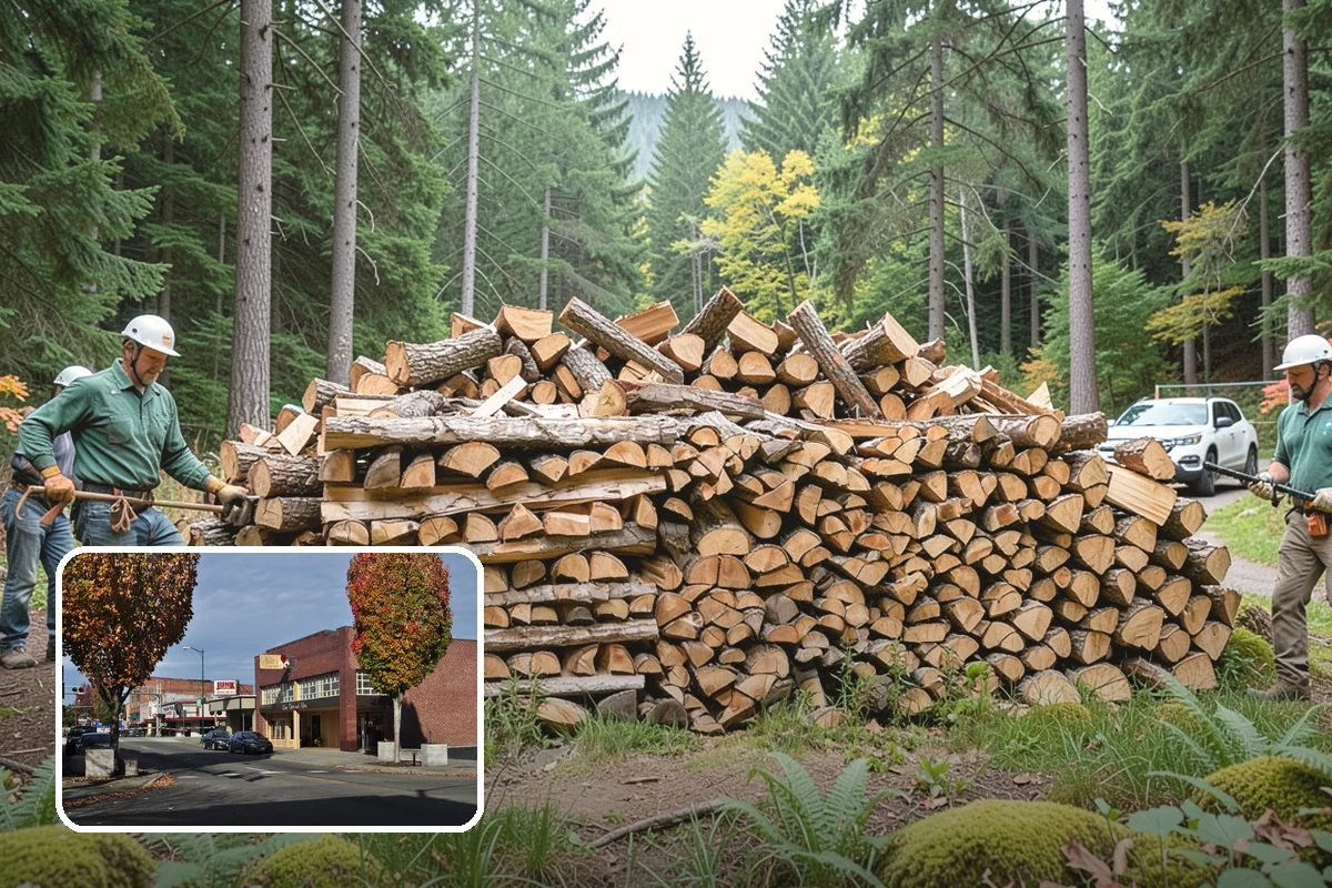BBQ Cooking Wood in Puyallup, Pierce County, WA - Low moisture for clean, consistent smoke