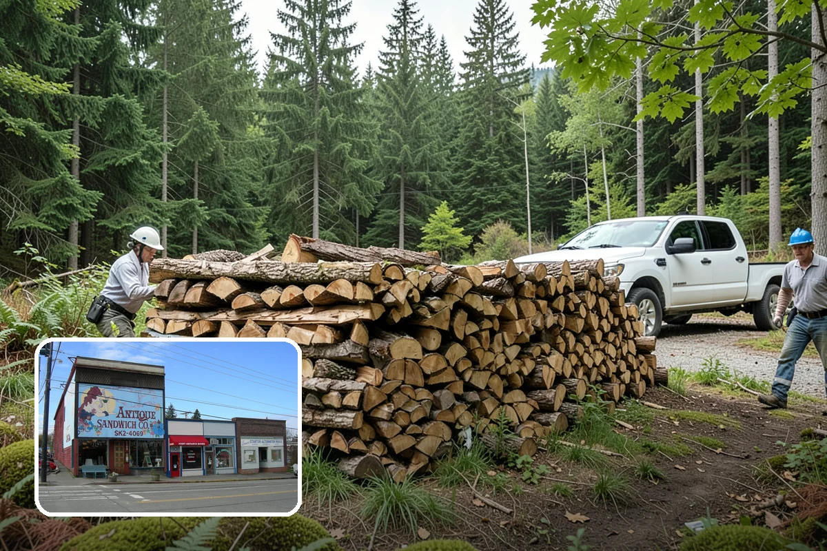 BBQ Cooking Wood in Ruston, Pierce County, WA - Low moisture for clean, consistent smoke