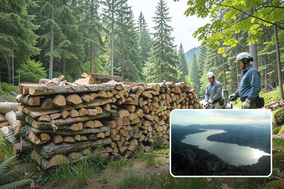 BBQ Cooking Wood in Sammamish, King County, WA - Low moisture for clean, consistent smoke