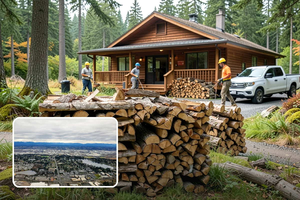 BBQ Cooking Wood in SeaTac, King County, WA - Low moisture for clean, consistent smoke