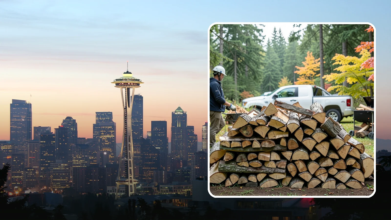 BBQ Cooking Wood in Seattle, King County, WA - Clean-burning cooking wood cut and dried specifically for low-and-slow barbecue.