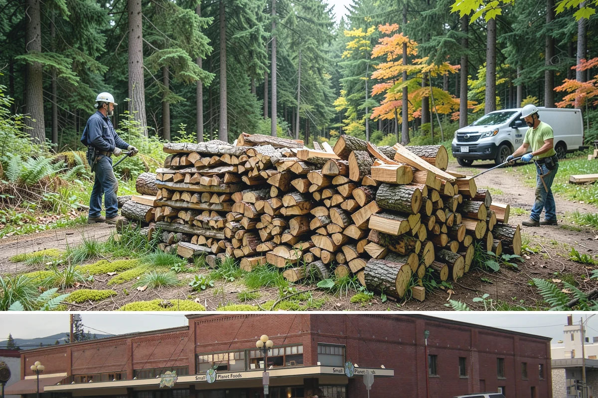 BBQ Cooking Wood in Sedro-Woolley, Skagit County, WA - BBQ cooking wood moves fastest through the spring and summer grilling season across the Northwest.