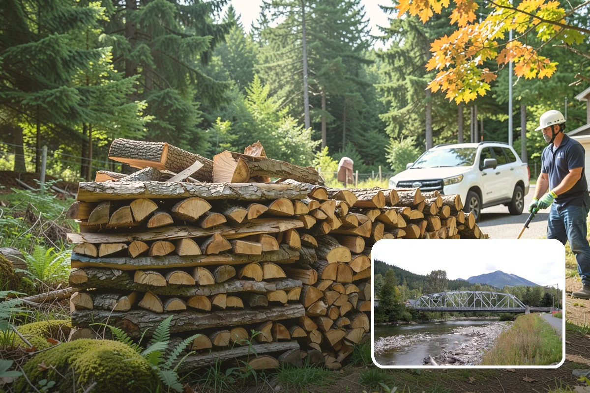 BBQ Cooking Wood in Skykomish, King County, WA - Low moisture for clean, consistent smoke