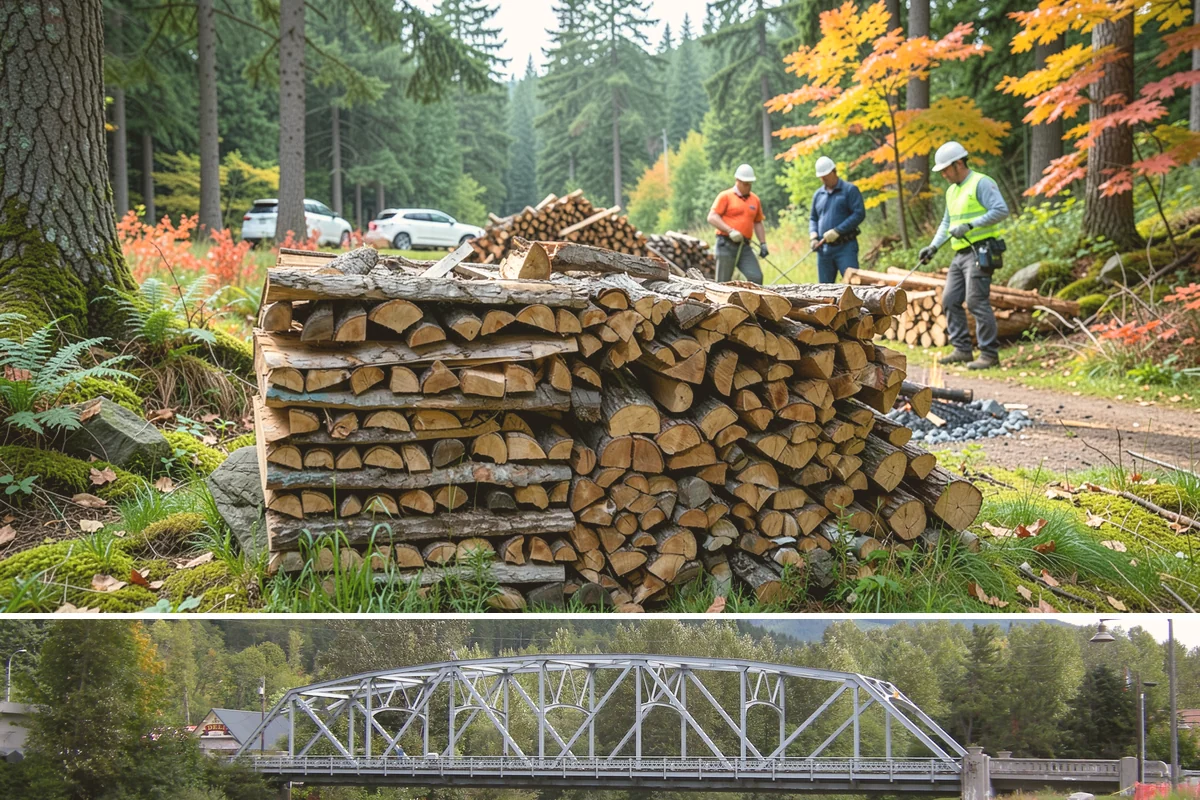 BBQ Cooking Wood in Skykomish, King County, WA - BBQ cooking wood moves fastest through the spring and summer grilling season across the Northwest.