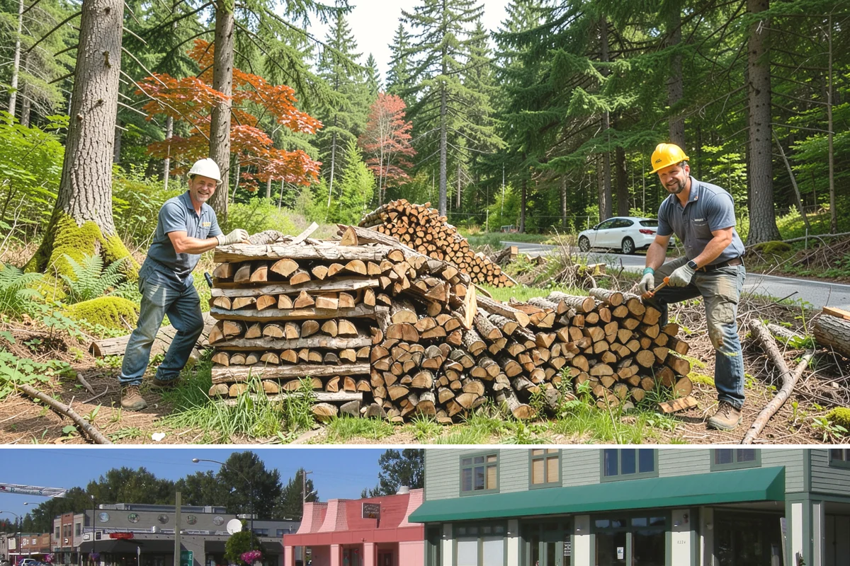BBQ Cooking Wood in Snoqualmie, King County, WA - BBQ cooking wood moves fastest through the spring and summer grilling season across the Northwest.
