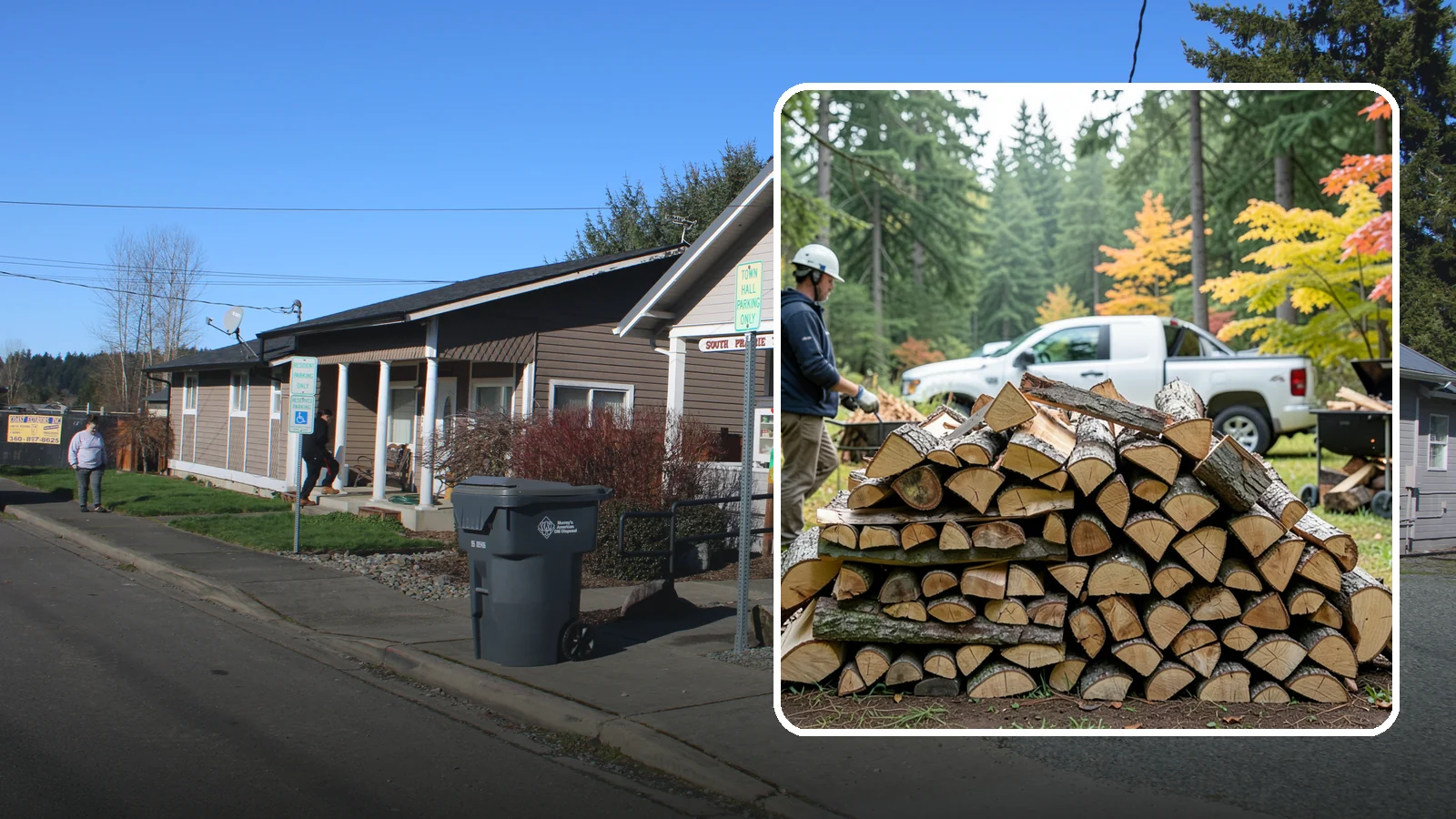 BBQ Cooking Wood in South Prairie, Pierce County, WA - Clean-burning cooking wood cut and dried specifically for low-and-slow barbecue.