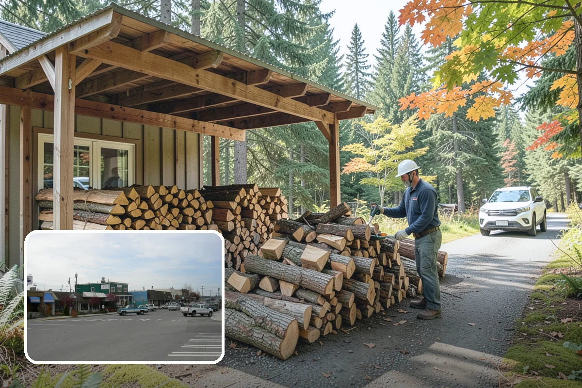 BBQ Cooking Wood in Stanwood, Snohomish County, WA - Low moisture for clean, consistent smoke
